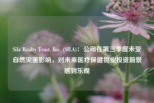 Sila Realty Trust, Inc. (SILA)：公司在第三季度未受自然灾害影响，对未来医疗保健物业投资前景感到乐观